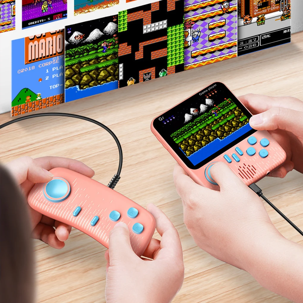 

Portable Retro Game Console Thin And Lightweight Handheld G7 Screen Video 666 Thin And Portable