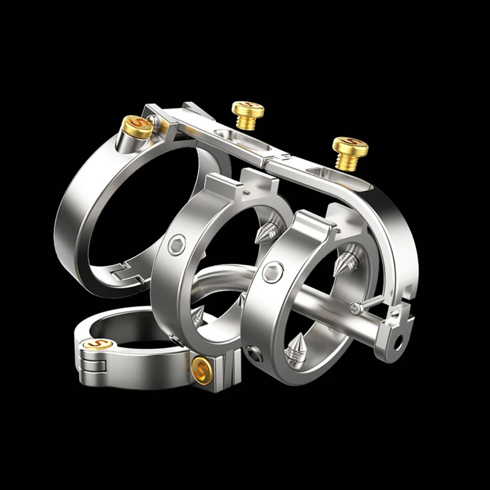 2023 New Steam Punk Series Chastity Cage Sextoys Chastity Belt Sissy Mechanical Multifunctional CB Lock Sex Toys for Men Gay