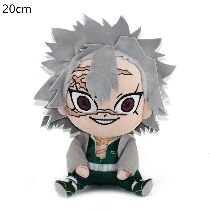 Bandai Nezuko Game Peripheral Children's Doll Kawaii Pillow Product Japanese Anime Ghost Slayer Blade Plush Doll Tanjiro