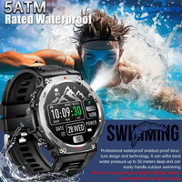 Professional 50 Meters Swimming SmartWatch BT Call Amoled Screen Flashlight Ai Voice Assistant Women Smart Watch Men15 Day Usage