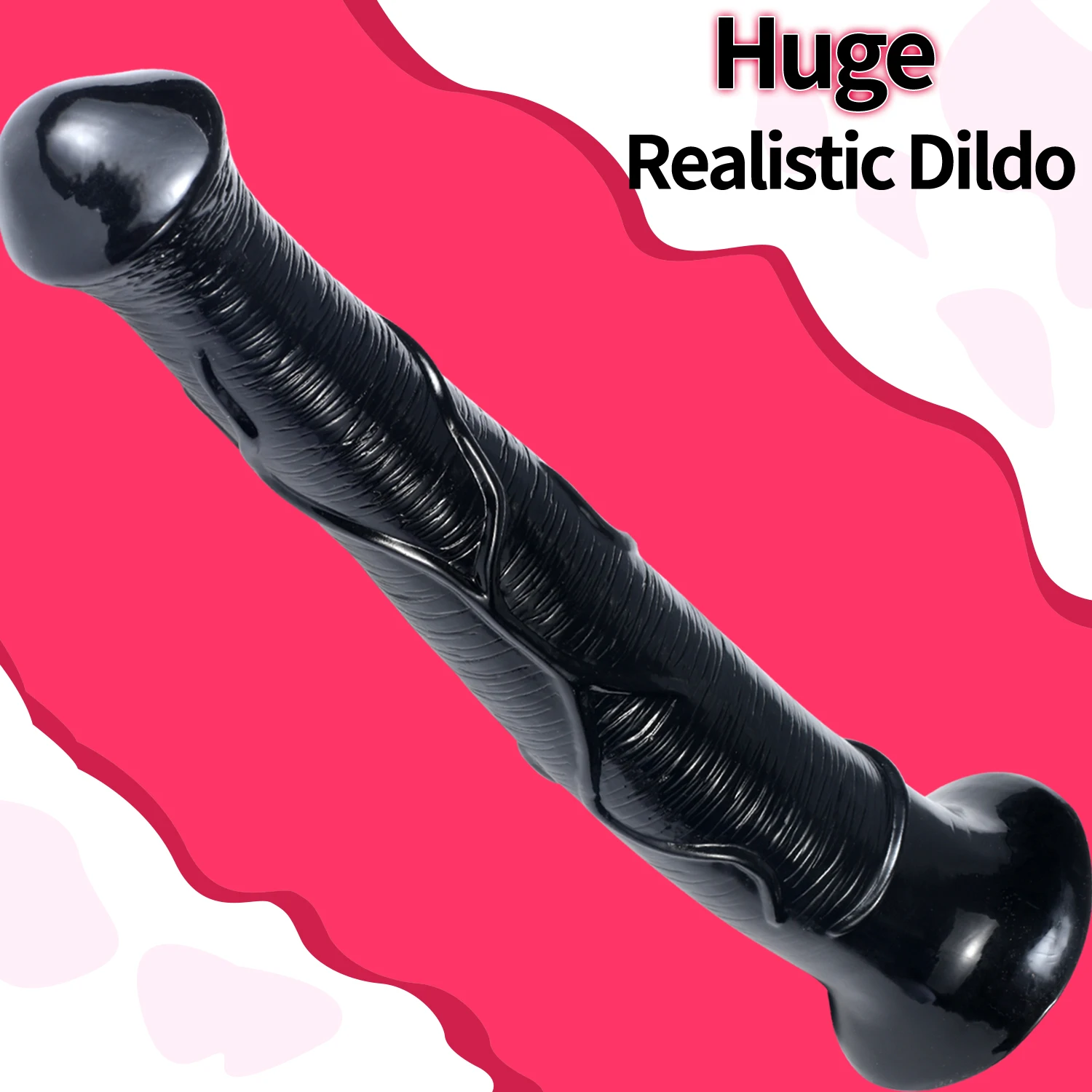 Vibrador de Cavalo Realista para Homens e Mulheres, Pênis Animal, Masturbador, Pau Enorme, Vaginal Estimulante, Orgasmo, Plug Anal, Brinquedo Sexual, 18 +