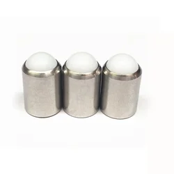 M2M3M4M5M6M8M10M12 304 Stainless Steel No Steps Plastic Ball Head Spring Fixed Plunger