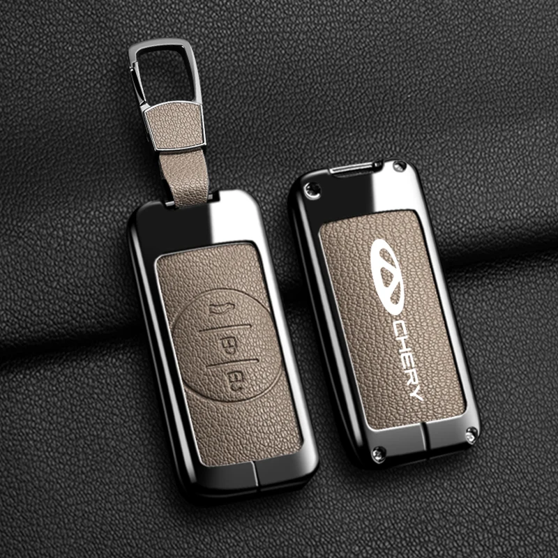 New Auto Car Key Remote Case Cover For Chery Tiggo 4 5X 7 Pro 8 Exeed Txl Tx Lx Car Shell Fob Protector Keychain Accessories