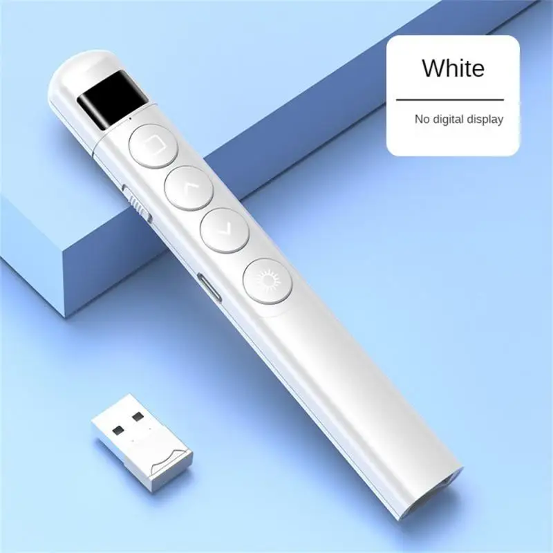 Wireless Ppt Page Turning Pen Presenter Pen Pointers With Control 2 PPT USB Presentation Infrared Remote Charging Control Modle