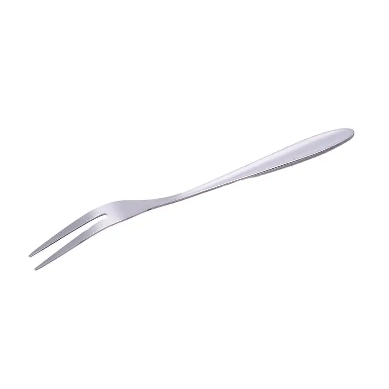 High-Quality Stainless Steel Fruit Forks, Elegant Classy Design, Durability, Corrosion Resistance, Glossy Surface, Oil-Resistant