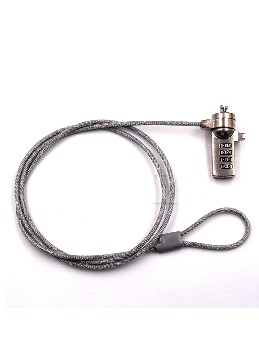 1pc Security Password 4 Digit Computer Lock Anti-theft Chain For Notebook Pc Laptop Laptop Combination Security Lock Cable Chain