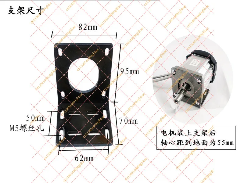 220V High Power Brushless DC Motor Kit, Stepless Speed Control Motor Set for Woodworking Machinery & Lathes