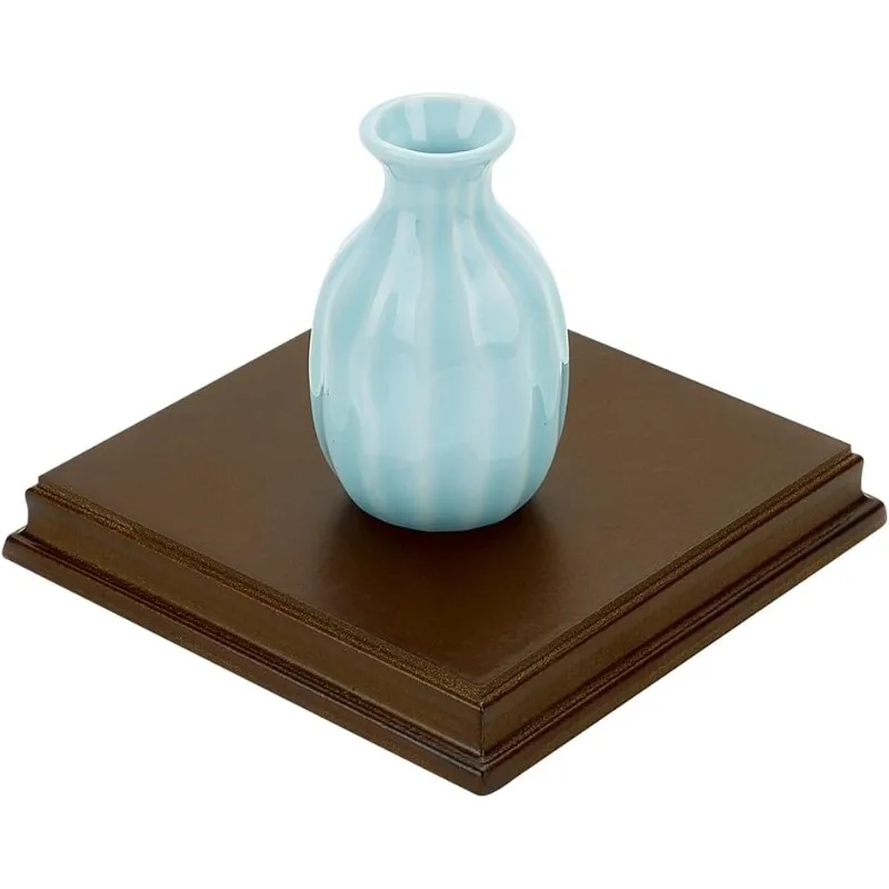 

1 шт., деревянная подставка для украшений, 4,96x4,96x0,7