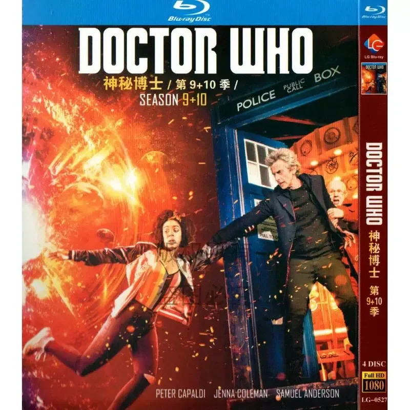 British Fantasy Suspense TV Series Doctor Who Season 12 Complete Blu-ray BD High Definition 24 Disc