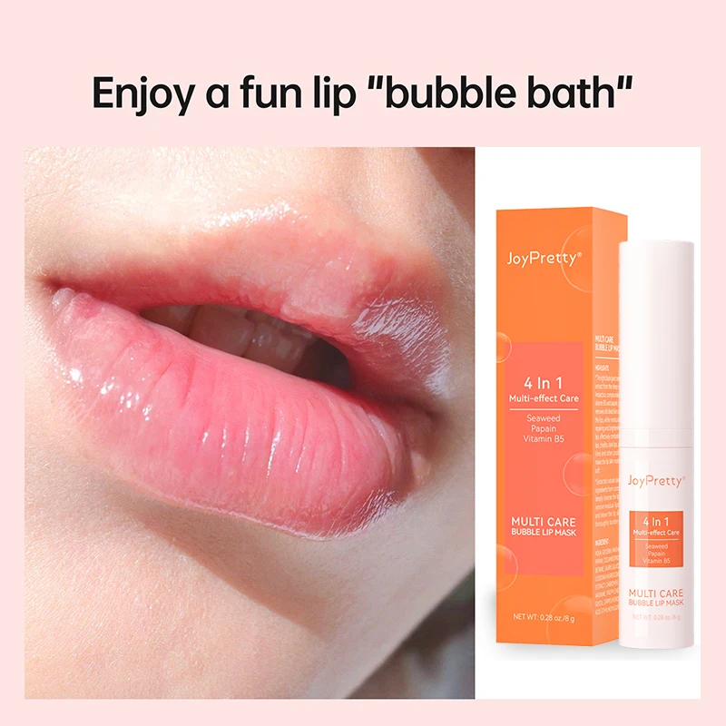 

Bubble Lip Balm Remove Dark Lips Gloss Oil Moisturizing Lightening Dark Pigment Whitening Exfoliation Dead Skin Lips Care Mask