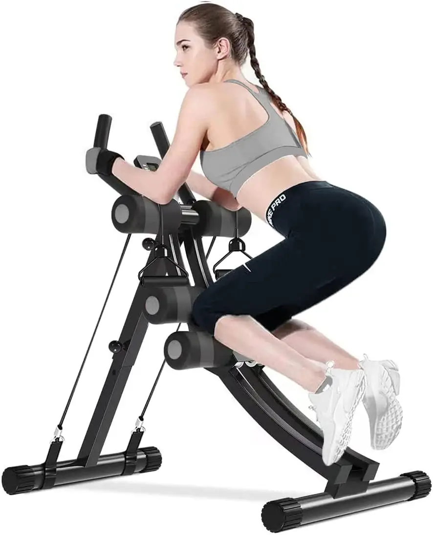 High-Waist Yoga Shorts with Pockets for Women - 4 Pack
