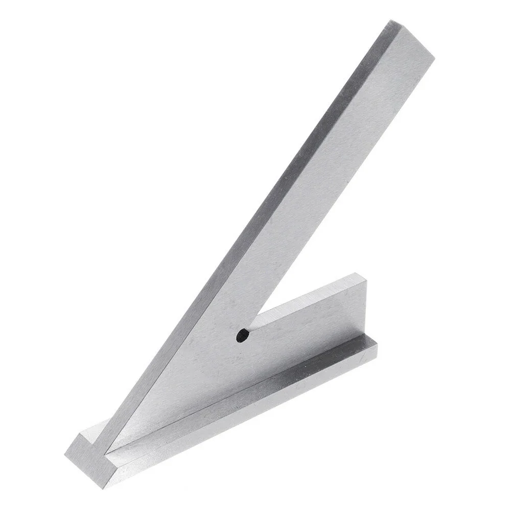 

Stainless Steel 45 Degree Miter Angle Corner Ruler Wide Base Gauge Woodworking Measuring Tools