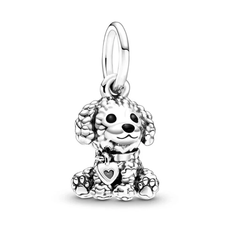 2024 New Pet Dog Dumbo Disney Charm Beads Fits Pandora Original Bracelet Women Pendant Beads Jewelry Gift Hot