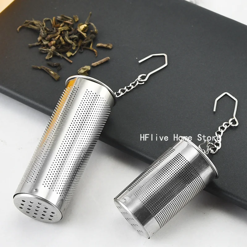 Stainless Steel Tea Infuser Tea Leaves Diffuser Spice Seasoning Ball Strainer Teapot Fine Mesh Coffee Filter Kitchen Accessories