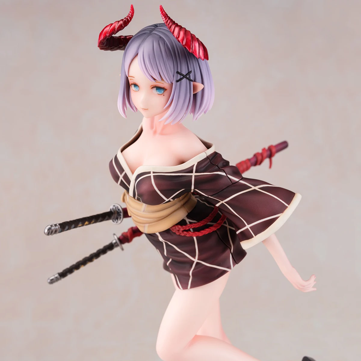 

32CM Daiki Kougyou Tsuno Musume 1/5 Sexy Girl Anime Action Figures PVC Collection Doll Model Toys Festive Gift for Anime Fans