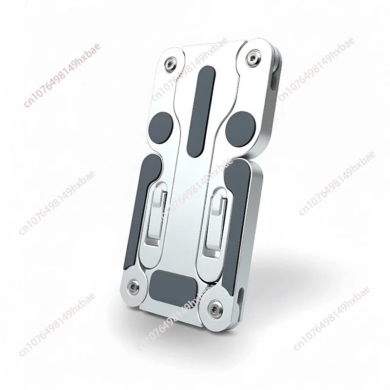 Three-In-One Transformers Universal Aluminum Alloy Stand for Mobile Phones Tablets and Laptops
