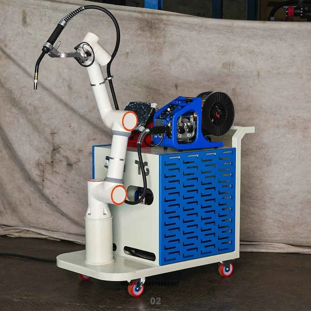 Wholesale Multifunctional 6-Axis Industrial Robot Arm 220V Motor PLC Gear Core Components New Robotics Mini Industrial Robot Arm