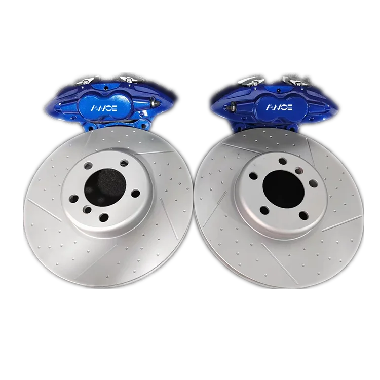 M Performance MP Front Brake Caliper Kit New 4-Piston 2-Pot with 345mm Rear Disc Brake Pads for F30