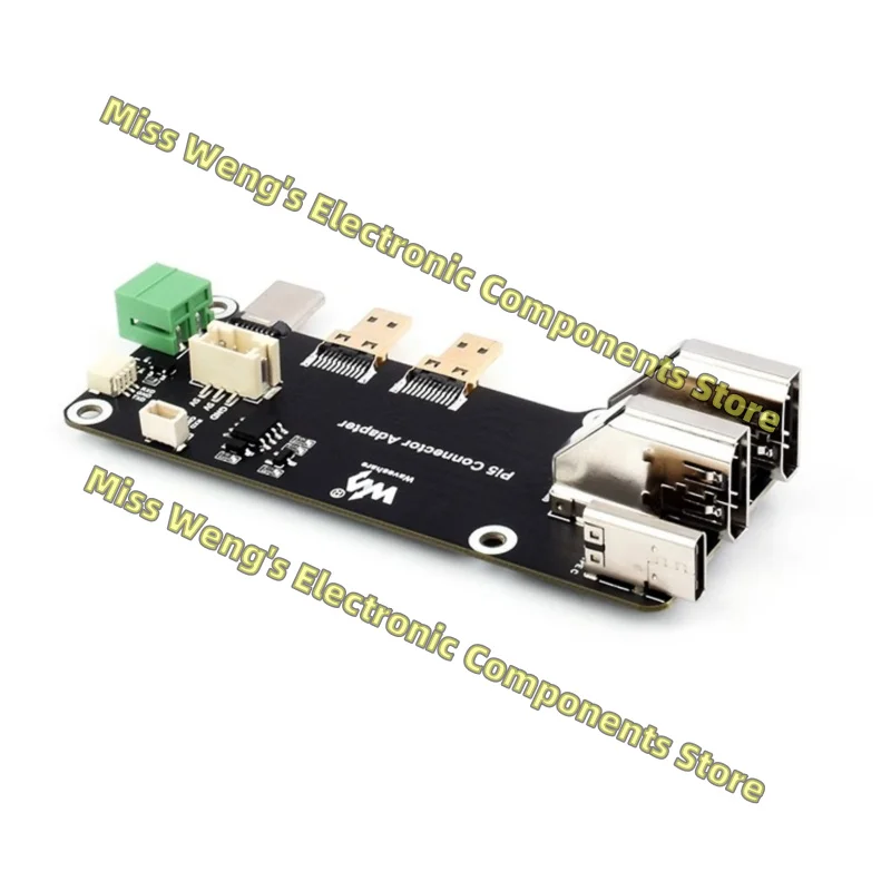 RPi 5 Micro HDMI to HDMI adapter board, dual 4K output expansion board compatible with PI4B Pi5 Connector Adapter