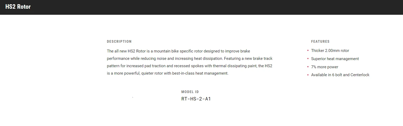 SRAM-HS2 Rotor Disc Brake Rotor , 6-Bolt Thicker Rotor, 160mm, 180mm, 200mm, 220mm, MTB and Road Bicycle Accessories, Cycling