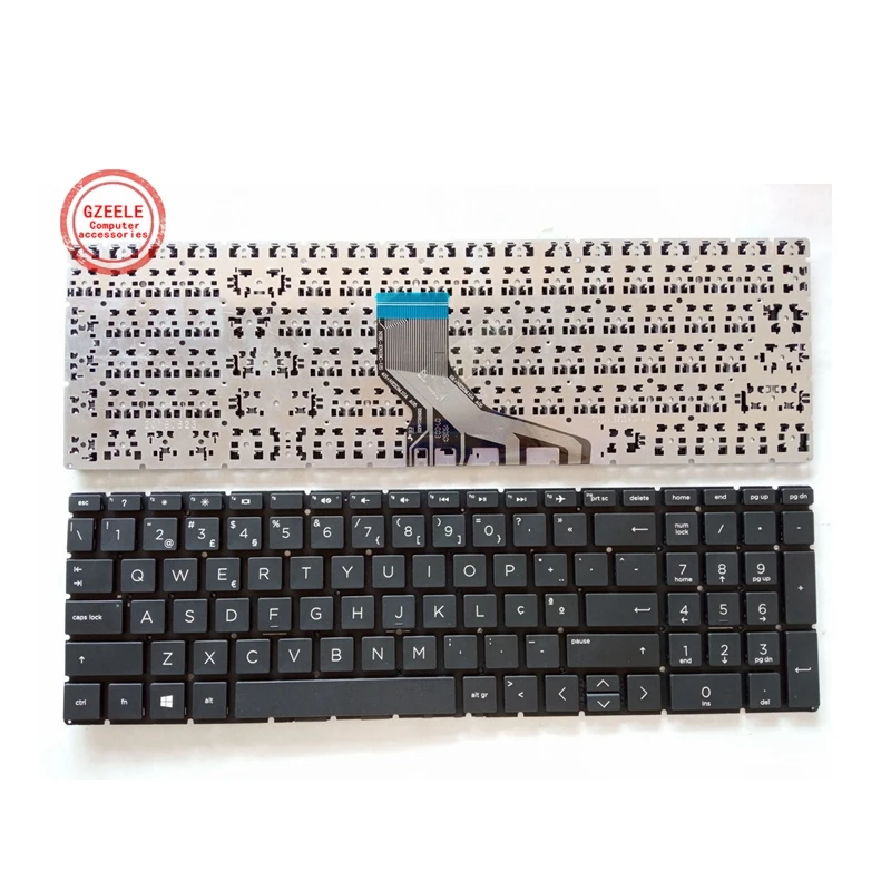 

BR/клавиатура PO для HP Pavilion 15-DA 15-CX 15-DB 15-DX 15-DR GW 250 255 256 G7 15-CN 15-CS 15-CR 15-CW 17-BY 17-CA TPN-C135