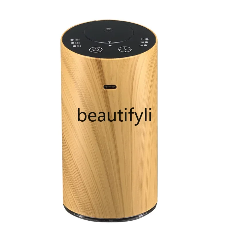 

Creative wood grain aromatherapy machine Office car diffuser Large fog volume desktop diffuser