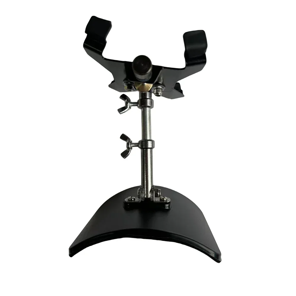 

Adjustable Guitar Stand Guitar Support Stand For Rehearsals Foldable Design Sturdy Metal Frame Adjustable Height