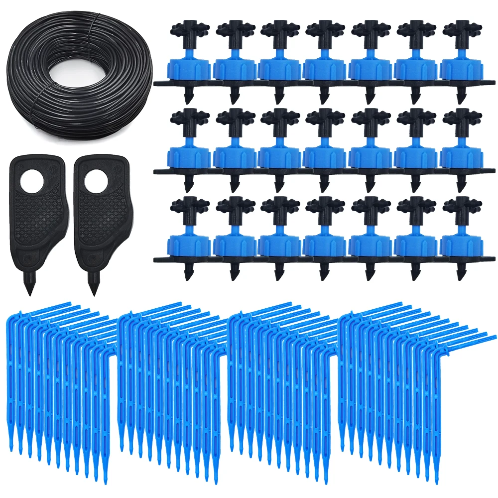 40M/20M 4-Way 8L kroplownik do nawadniania nadajnik irygacyjny Dripper system zraszania doniczkowe uprawy stoczni szklarnie zestaw 10/20