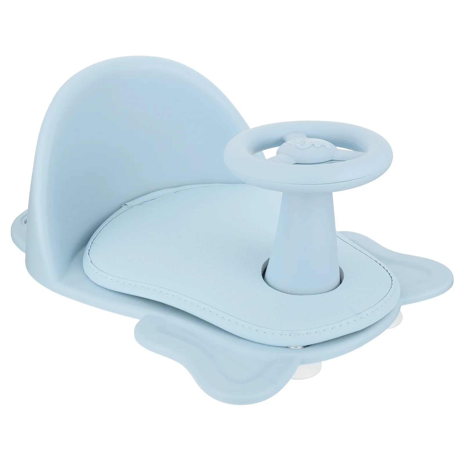 

Bath Seat Suction Cup High Backrest Armrest Stable Bathroom Shower Stool Safety Bath Chair Household Bathtub Support