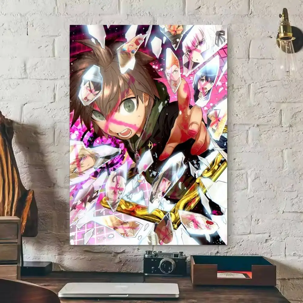 Danganronpa Game Anime  Anime Character Poster HD Print Wall Art Home Decor