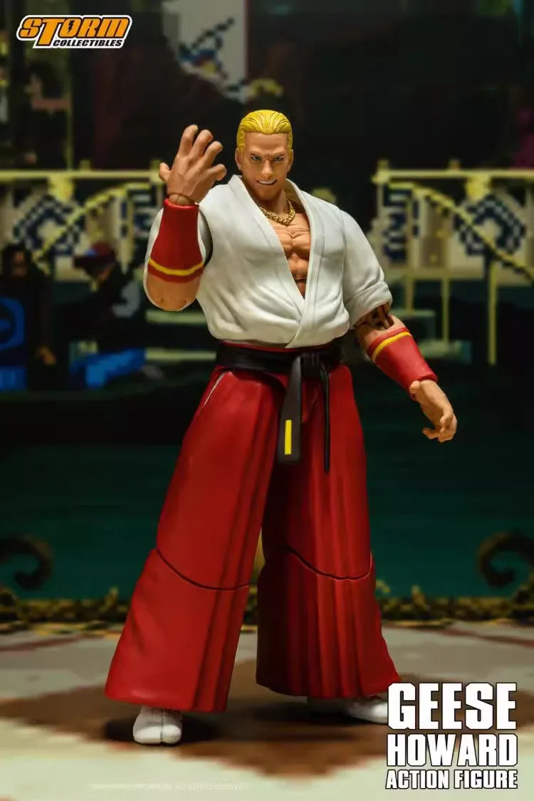 SKKF06 SKKF06SV SKKF06BE Storm Toys 1/12 Geese Howard 6'' Action Figures Model Toy In Stock Collection