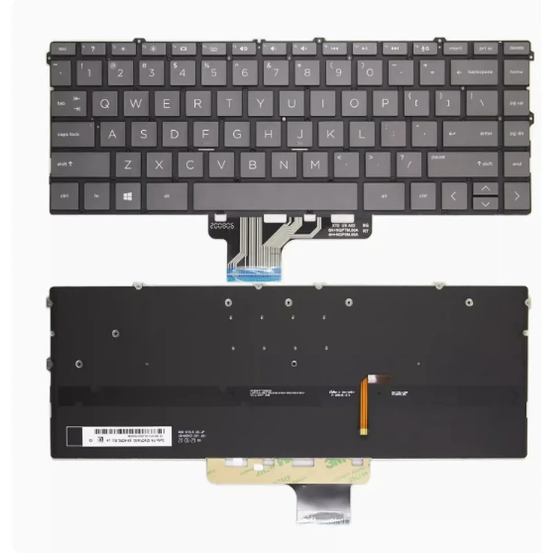 OEM Replacement New for HP Spectre x360 13-AW 13-AW0008CA 13-AW0023DX US Backlit Keyboard Brown
