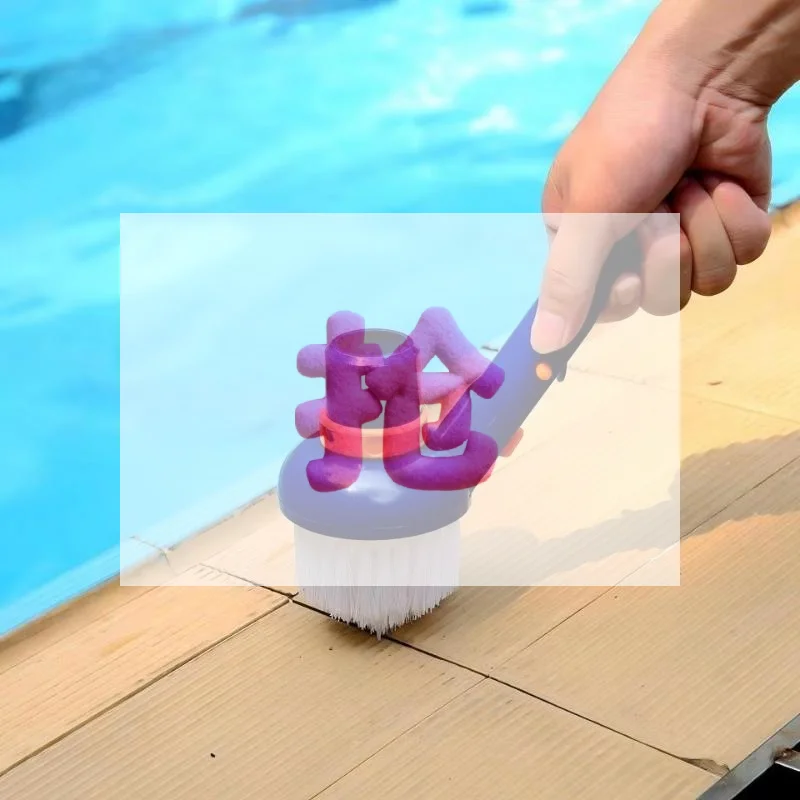 1 PCS Swimming Pool Vacuum Suction Head Brush With Nylon Bristles For Floor & Ground Cleaning