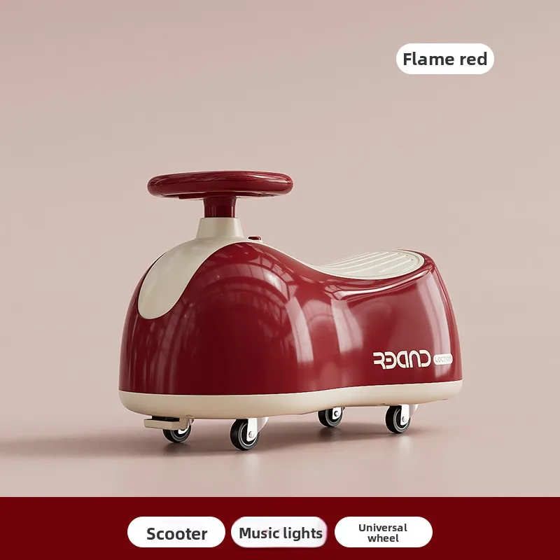 Modelo excavador mejorado para exteriores, juguetes para niños de 1 a 5 años, cuadriciclo Musical, patinete deportivo para niños, patinete multifuncional