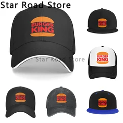 2024 Estate Nuovo Arrivial Burger King Stampa Berretto da baseball Stampa Berretti da baseball in cotone Berretto unisex Cappello da golf