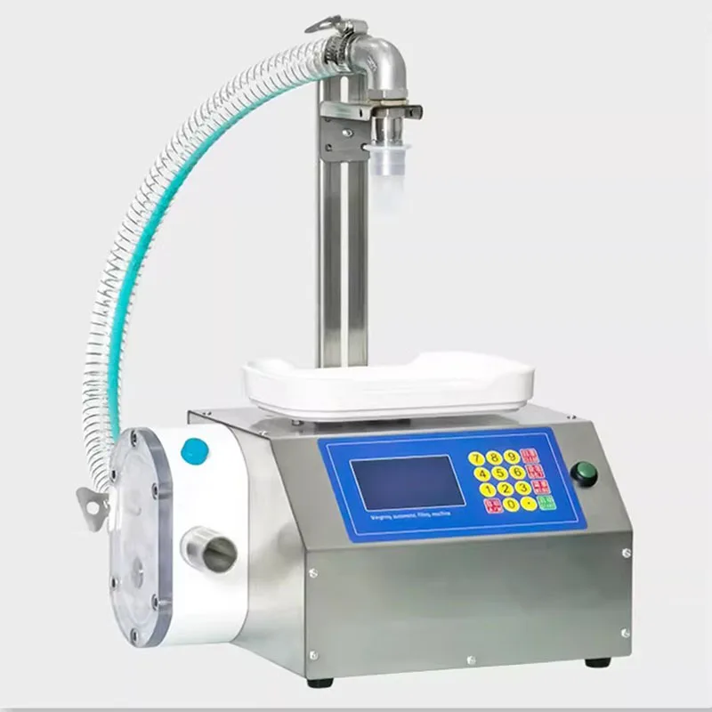 Weighing Type Fully Automatic Dispensing Filling Machine for Honey Sesame Sauce Edible Oil Ketchup Viscous Liquid