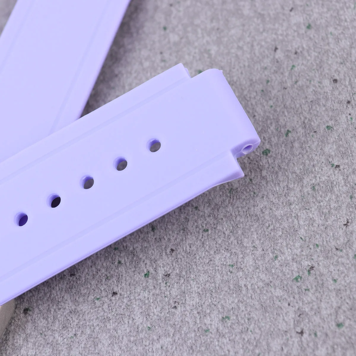 

Watchstrap Light Purple Comfortable Skin-Friendly Durable Replacement Band Compatible Fashion