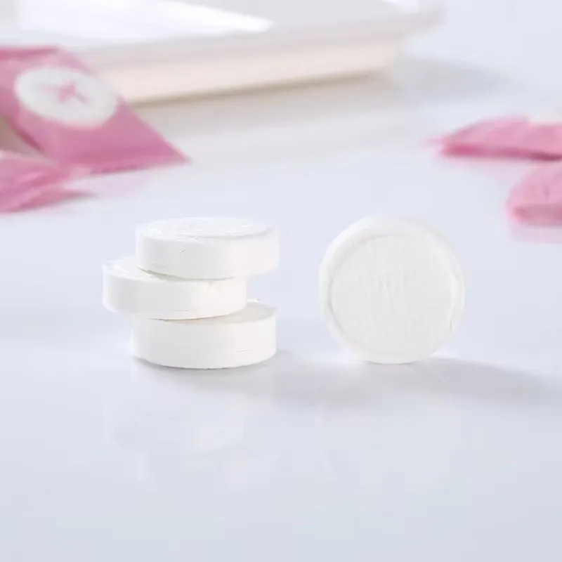50/30/10PCS Compressed Towels Travel In Compressed Bag Suitable For Sensitive Skin Cotton Cleansing Towel Disposable Face Pack