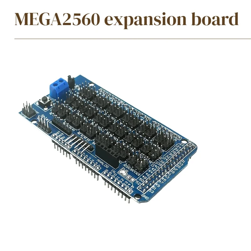 For Arduino MEGA Sensor Shield V1.0 V2.0 Dedicated Expansion Development Board MEGA 2560 Sup IIC Bluetooth SD Robot Parts DIY