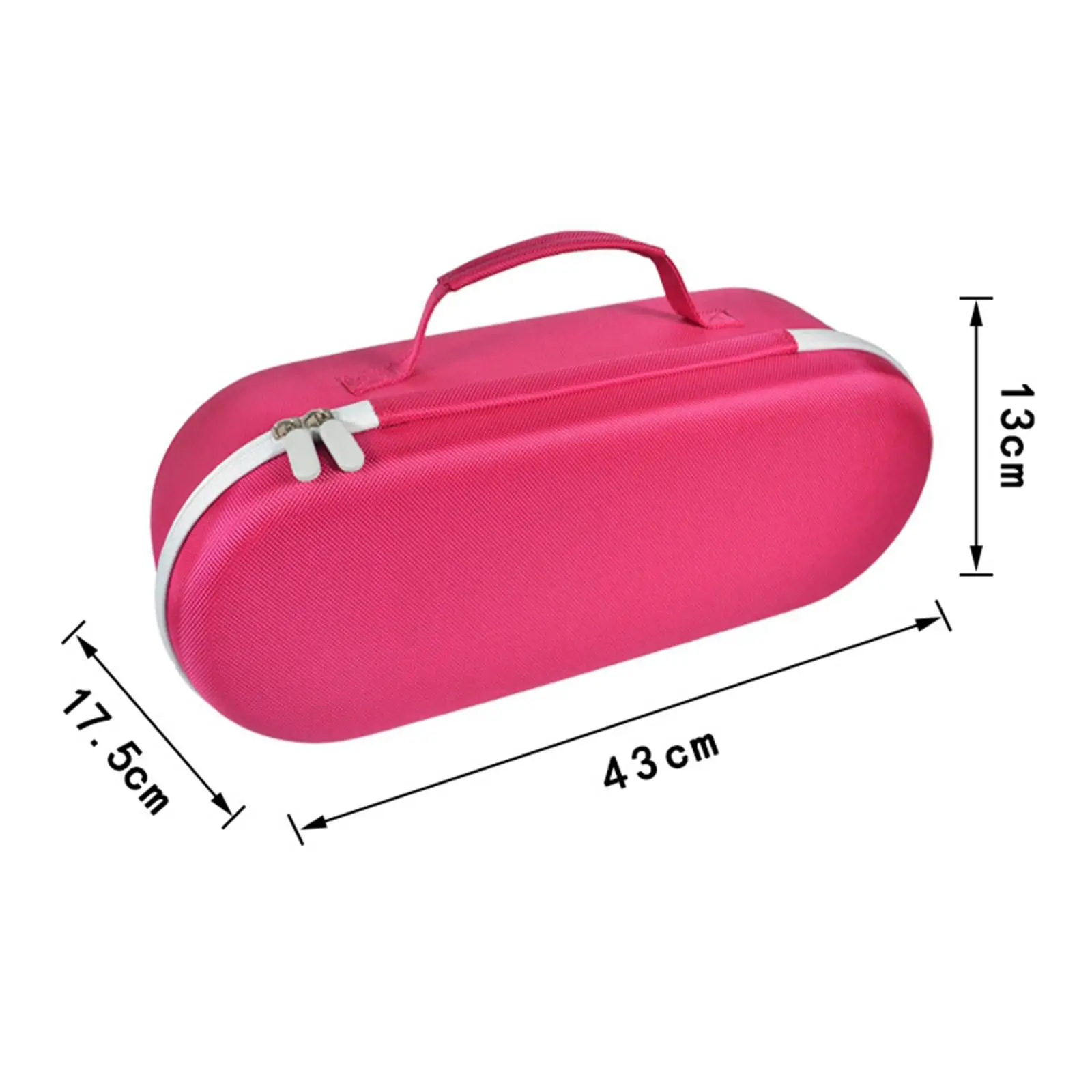 حافظة صلبة لملحقات أدوات مجفف الشعر، حقيبة حمل صلبة، حقيبة تخزين صلبة للسفر