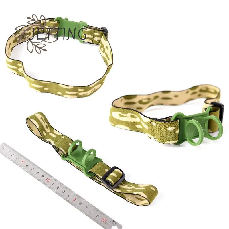 懐中電灯用ヘッドバンド,1個,ヘッドストラップ,ベルト,マウントホルダー,18650 LEDトーチ,ダイビングヘッドランプ,バイクライト