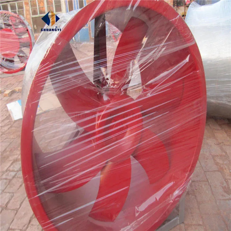 Lâminas de ventilador, materiais resistentes ao calor, exaustor de fluxo axial, ventilador de duto de alumínio à prova de explosão de alta temperatura