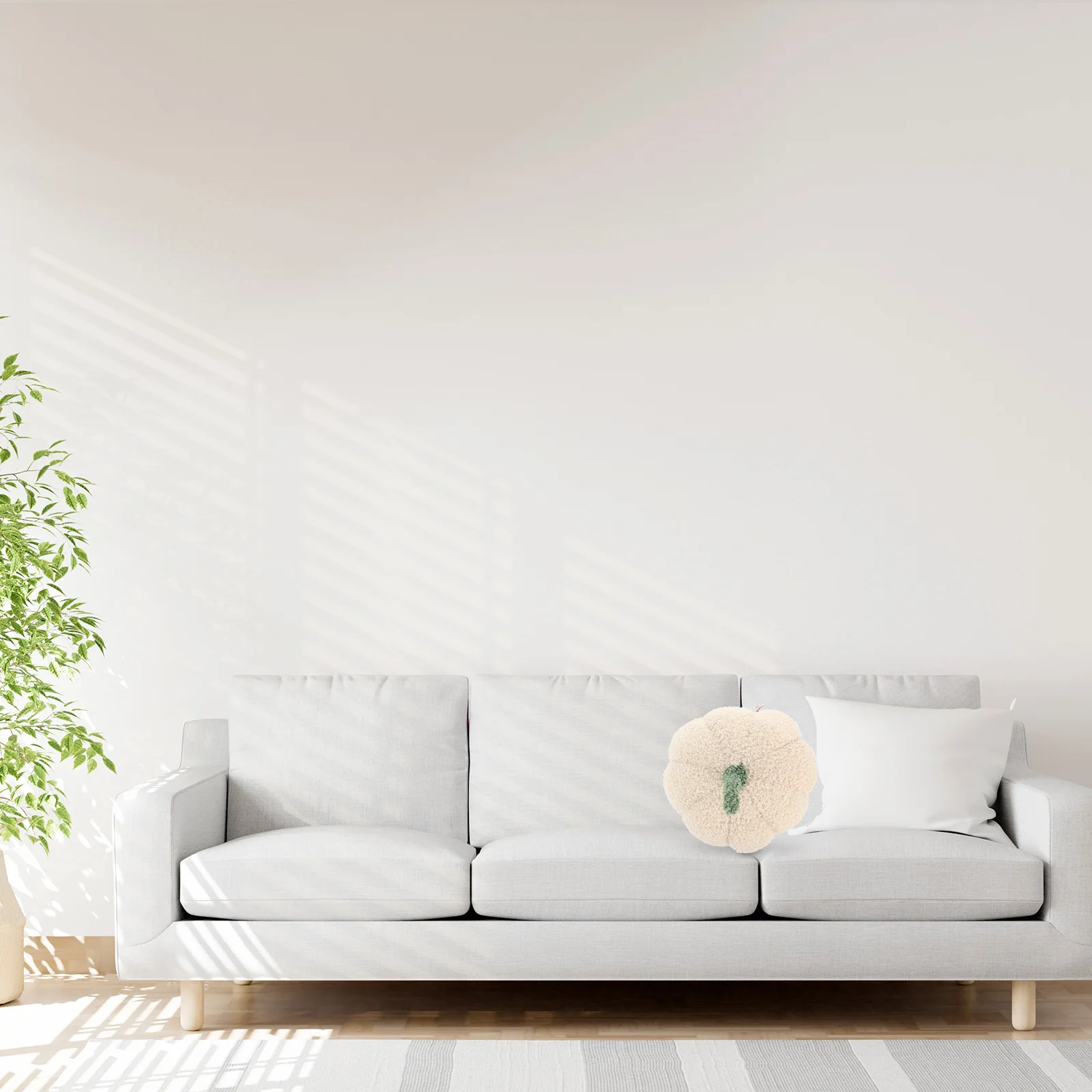 

Cute Pumpkin Pillow Fall Decor 3D Halloween Chair Cushion Cotton Stuffed Cozy Home Decoration Unique Shaped