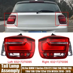 Car Tail Light Assembly Rear Brake Signal Lamp For BMW 1 Series F20 F21 114i 118i 125i M135i 2010-2015 63217270095, 63217270096
