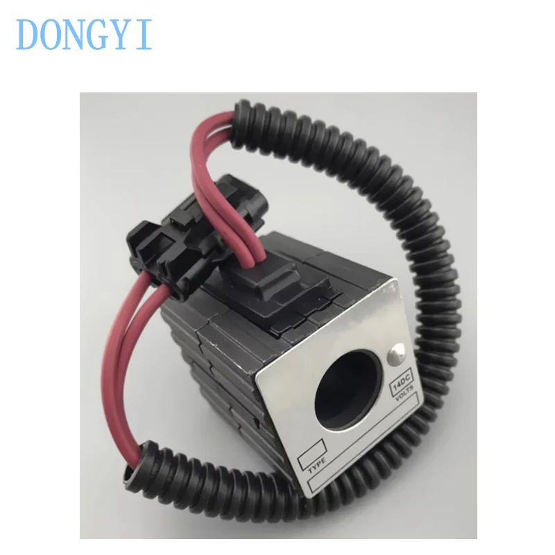 Pilot Safety Lock Solenoid Valve Coil Inner Hole 16mm Height 42mm DC24V DC12V