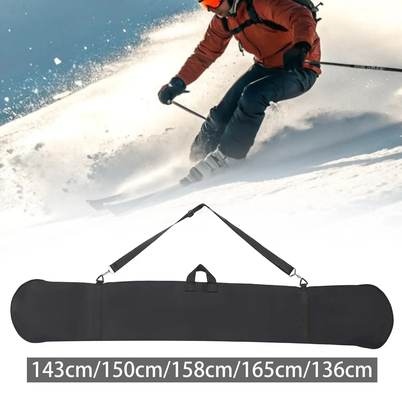 

Neoprene Snowboard Sleeve Scratch Resistant Bag Universal Waterproof Storage Cover for Winter Skiing Trips