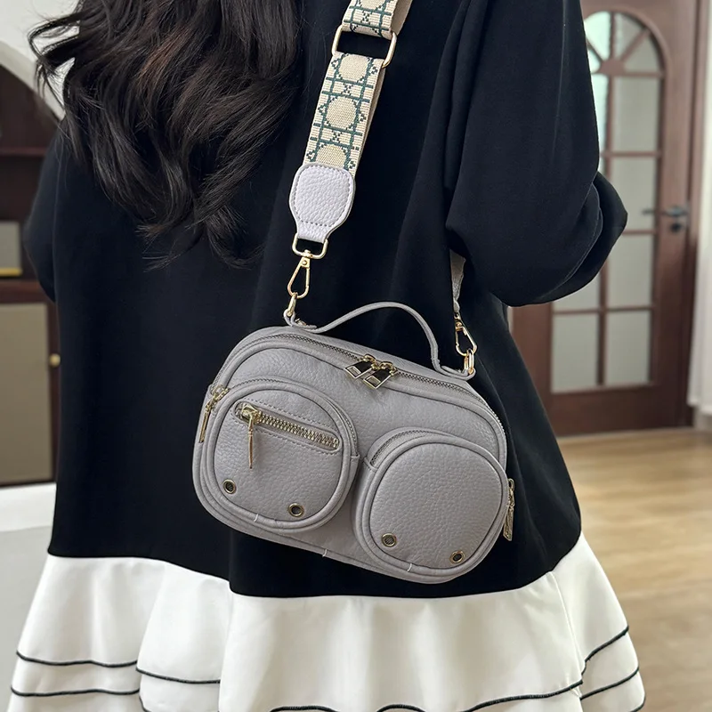 

Luxury Brand Design Creates Individuality, Fashion and Cool Portable Small Square Bag, New Shoulder Bag, Crossbody Camera Bag.