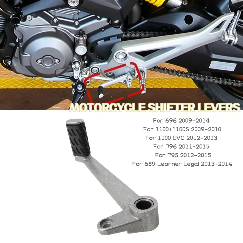 Motorcycle Shifter Shift Lever Pedal For DUCATI Monster 696 795 796 1100/1100S 1100 EVO 2009-2014 659 Learner Legal 2013-2014