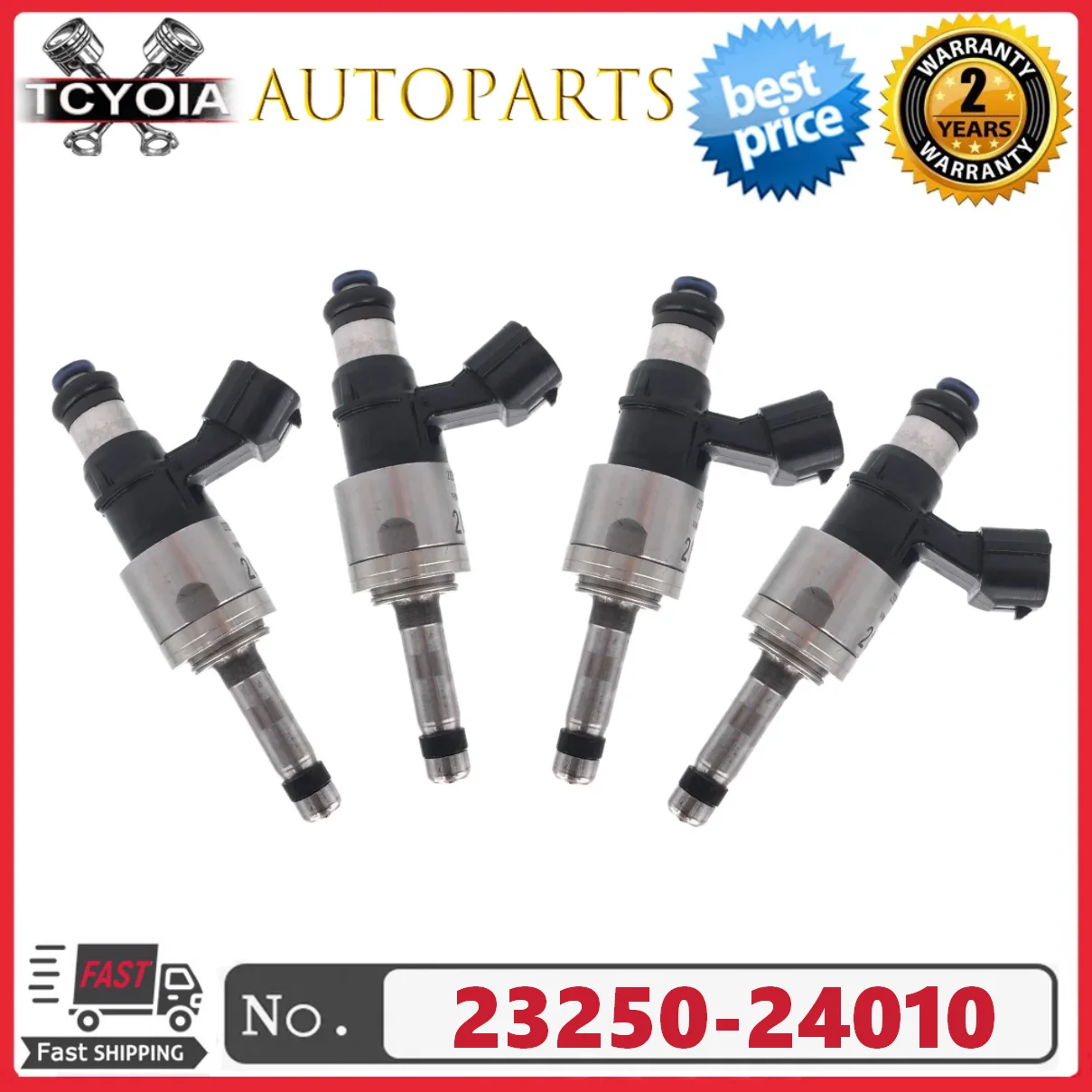 

4 шт./лот топливные форсунки 23250-24010 23209-24010 подходят для Lexus UX200 UX250h Toyota Corolla 2.0L 2019-2022 гг.