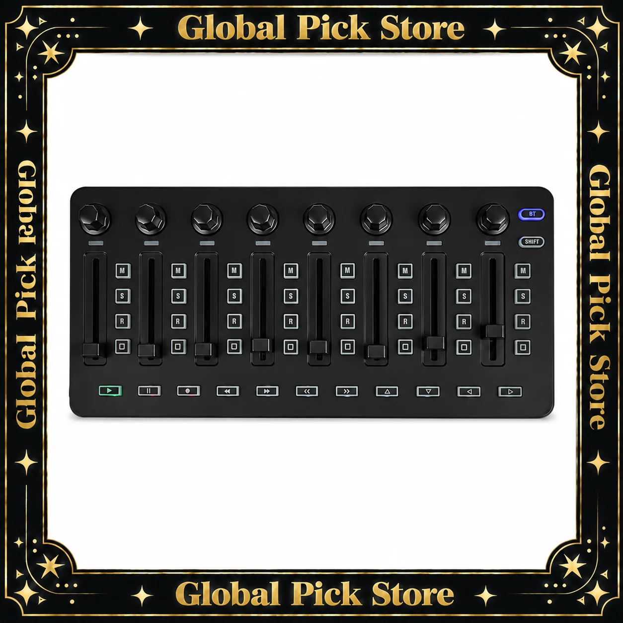M- Vave Smc Mixer Midi Controller 8 Encoders Software Control Audio Mixing Console For Music Production Studio Recording Gifts